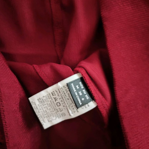Mini skirt corduroy Shein like new, red, size M