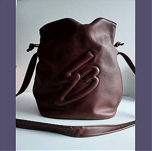 BIAGINI τσάντα δερμάτινη γυναικεία (Made in Italy)