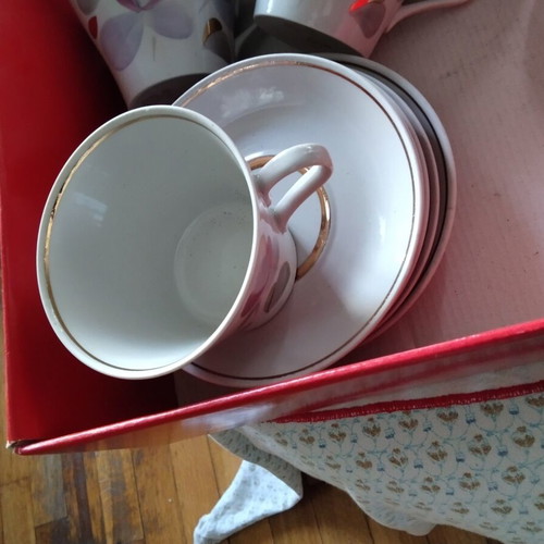 Vintage porcelain tea set