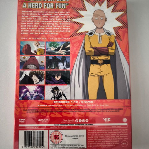 One-Punch Man Season 1 DVD collection new sealed