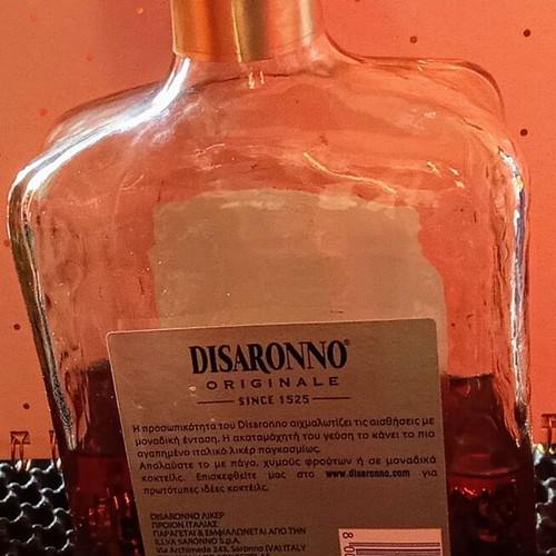 Disaronno Originale liqueur like new, decorative bottle