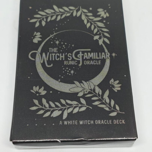 The Witch's Familiar Runic Oracle Deck pocket size, like new