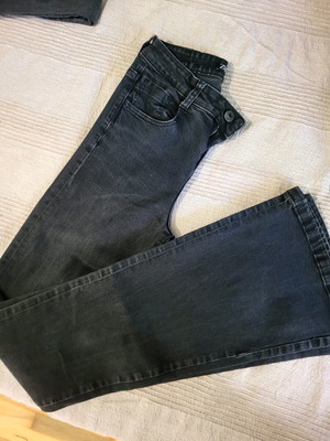 Zara black flare jeans like new