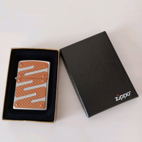 Zippo lighter new collectible windproof with embossed details