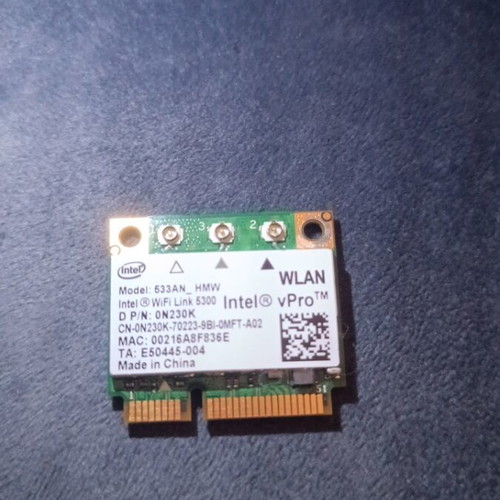 Intel WiFi Link 5300 wireless network card like new
