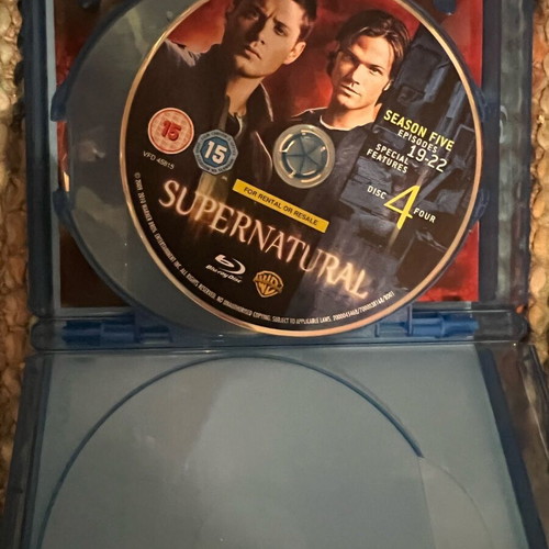Supernatural Season 5 Boxset Blu-Ray like new