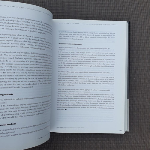 State of the Art in Food book by Grievink, Josten and Valk