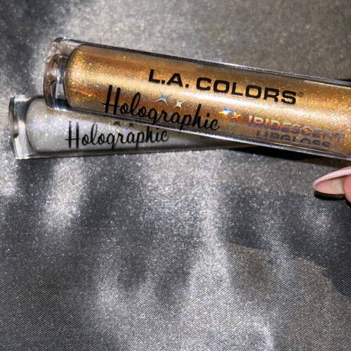 L.A. Colors Lipgloss new with glitter, set of 2