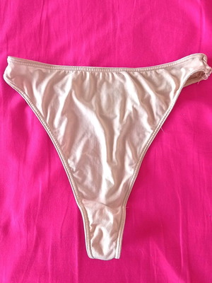 St Michael's M&S nude thong new, no 16, XL, beige