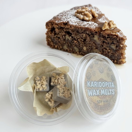 Karidopita Wax Melts new, 40g, soy wax, cozy aroma