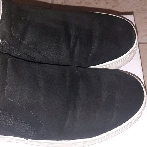 H&M women's shoes used, size 39, black and white