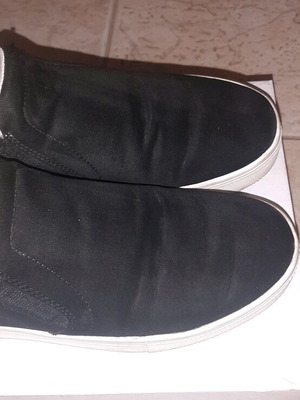 H&M women's shoes used, size 39, black and white