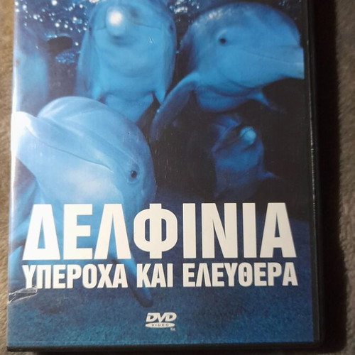 Dolphins DVD National Geographic like new, dubbed