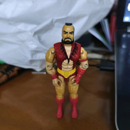 Street Fighter Zangief GI Joe Cobra Capcom 1993 figure like new