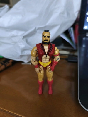 Street Fighter Zangief GI Joe Cobra Capcom 1993 figure like new