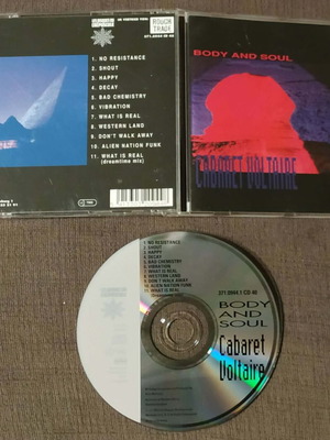 Cabaret Voltaire Body and Soul CD like new, 1st press Germany 1991