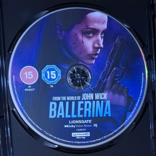 From the World of John Wick: Ballerina 4K Ultra HD Blu-Ray