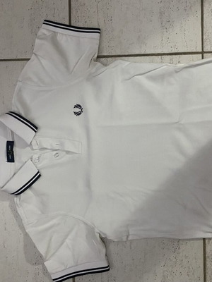 Fred Perry polo shirt like new, size S, white