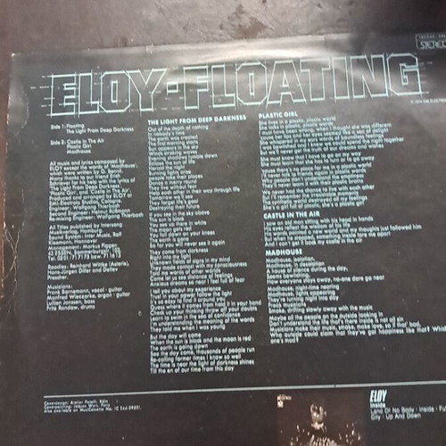 Eloy Floating vinyl record