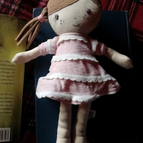 Cloth doll used 16cm