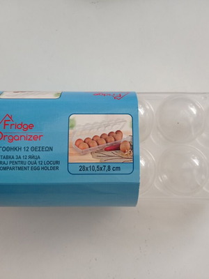 Plastic egg holder for 12 small eggs new