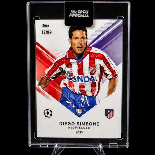 Topps Legends Atletico Madrid Diego Simeone card new