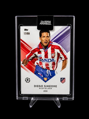 Topps Legends Atletico Madrid Diego Simeone card new