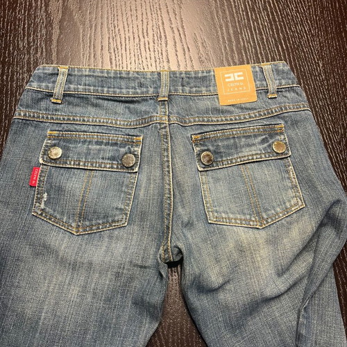 Elisabetta Franchi Celyn b Jean size 27 like new, straight fit