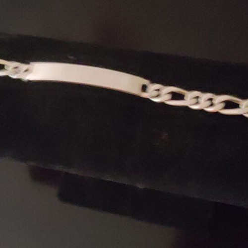 Identity silver 925 bracelet with special chain, new
