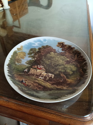 Porcelain decorative plate Mulder & Zoon Amsterdam like new