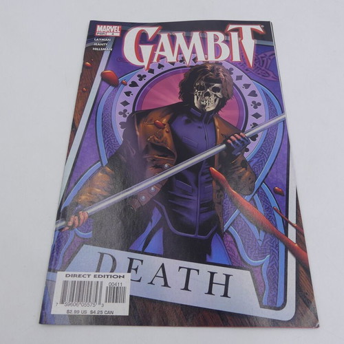 Gambit (Vol. 4) #4 used, House of Cards Part 4, Marvel