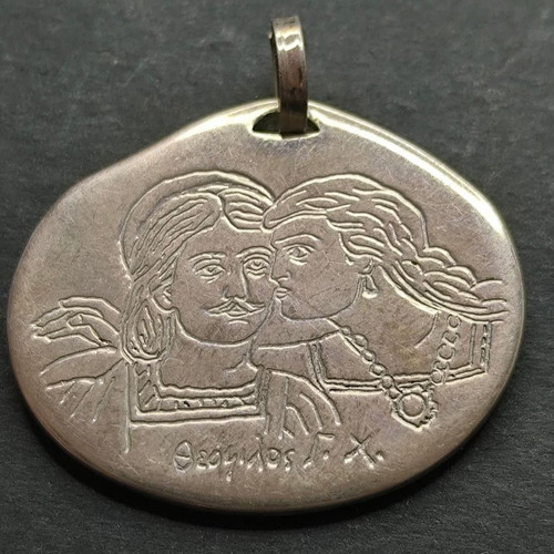 Silver pendant 16 like new, .925 silver