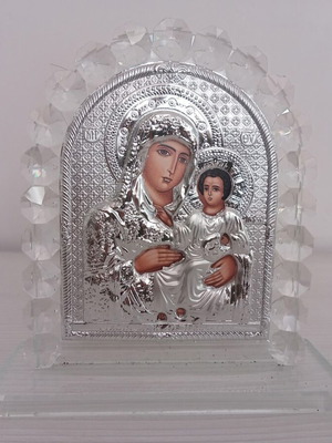 MSW crystal image in silver new with Swarovski elements
