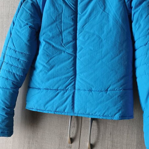Biston women's puffer jacket new, blue, waterproof