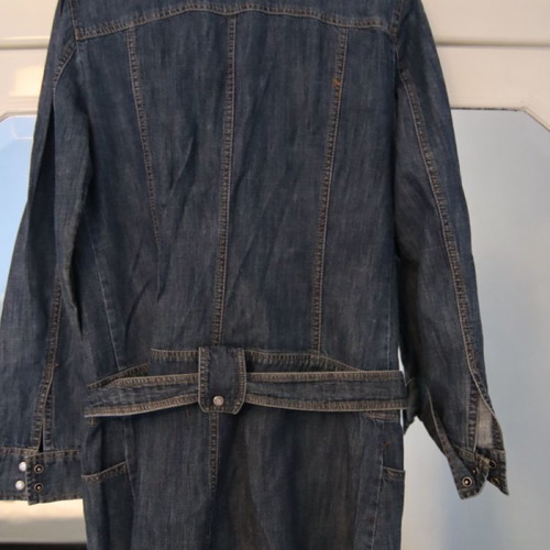 Attrattivo 90s denim dress used, blue, size XL