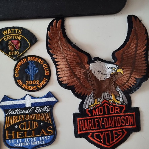 Iron-on and Sew-on Patches set of 9 with 1 Sticker like new