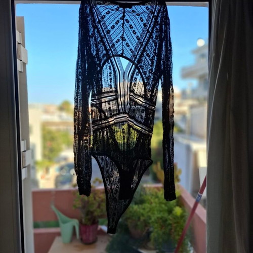 Black lace bodysuit Axel like new
