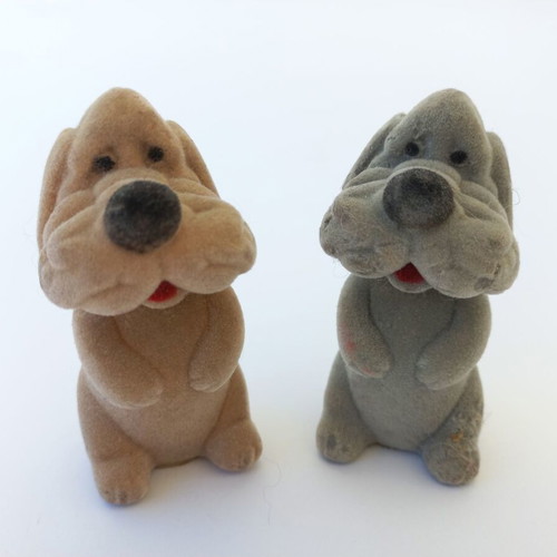 Set of 2 vintage dog toys used, from the 80s-90s