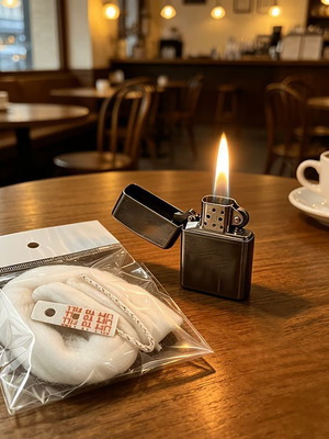 Lighter Repair Kit with Wick, Cotton, and Felt