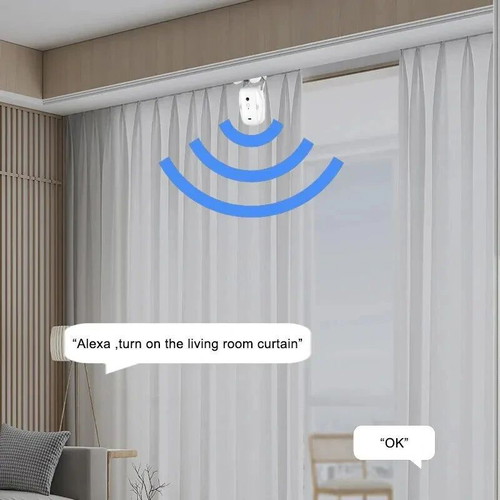 Tuya Smart Curtain Robot pair like new, smart motor for curtains