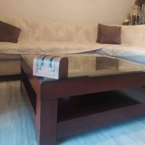 Coffee table like new 1.04x1.04 m