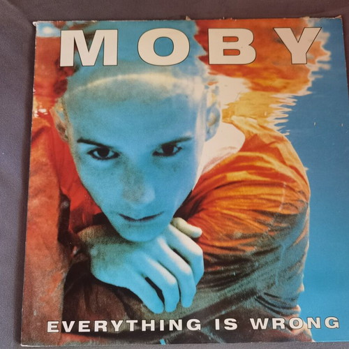 Moby Everything Is Wrong vinyl like new 1995 electronic music album