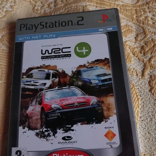 WRC 4 Playstation 2 like new, fully functional