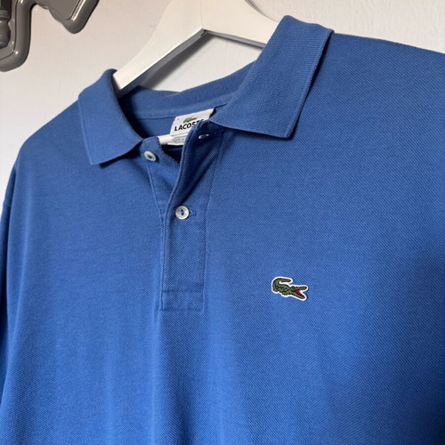 Lacoste men's polo blue like new, size XL