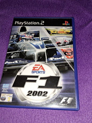F1 2002 PlayStation 2 game used, racing