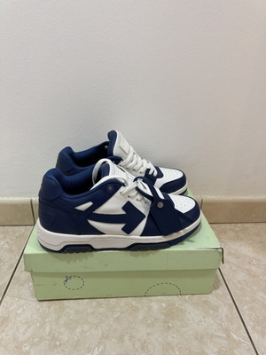 Off White Sneakers Size 44 New White and Blue