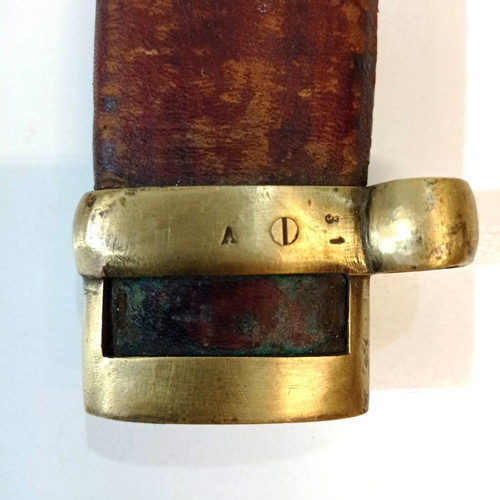 Bebut Kindjal tsarist dagger 1915 with case genuine, very good condition