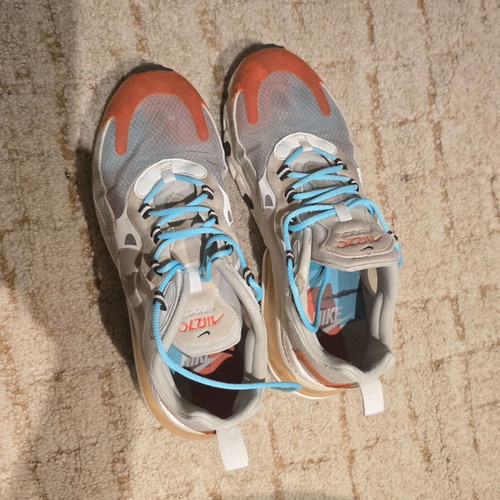 Nike sport shoes size 39, very special transparent front, like new