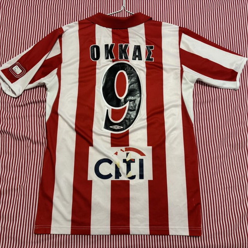 Olympiacos jersey numbered, used with wear