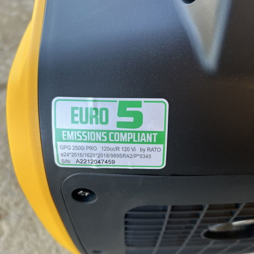 F.F. Group GPG 2500I PRO Gasoline Inverter Generator 2.5kVA new